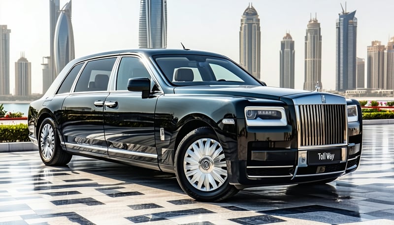 Luxury vehicle from Toll Way Travel in Dubai Luxury vehicle from Toll Way Travel in Dubai